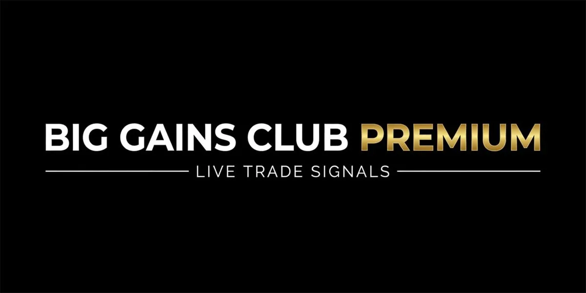 Big Gains Club promotional cover image for its daily live futures trading streams