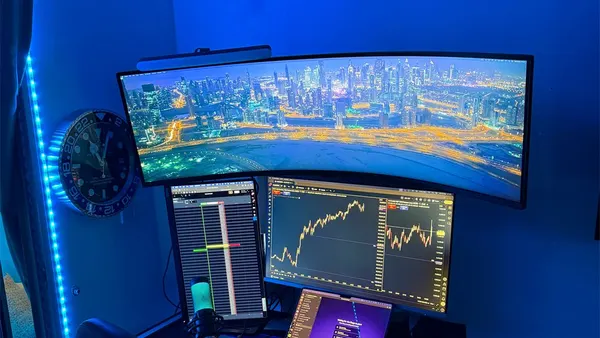 ICTFINATIC VIP Room promotional cover image for the live ICT NQ trading signals room