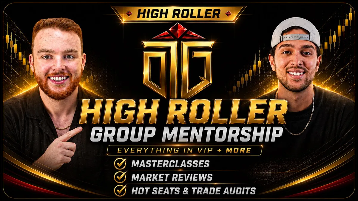 Oasis Trading Group promotional cover image for its High Roller mentorship program
