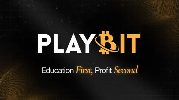 PlayBit Premium promotional cover image for the live futures trading education community