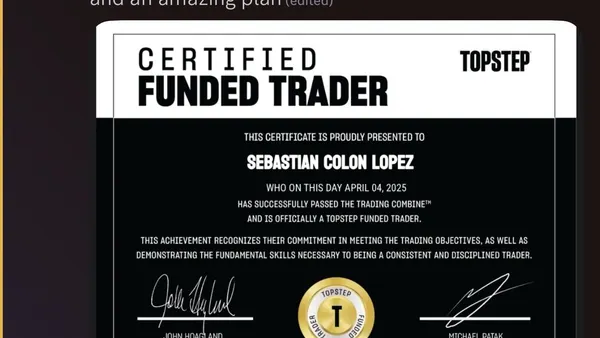 Promotional cover image for School of Gods showing prop firm funded trading education