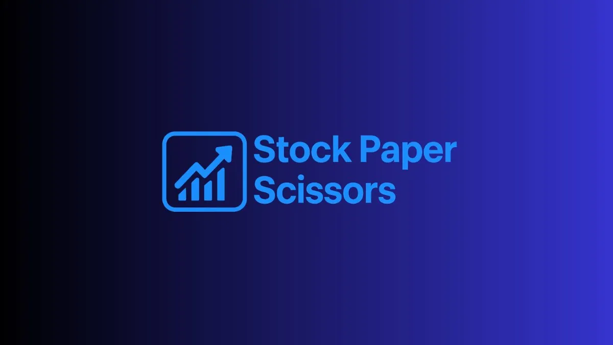 Promotional cover image for Stock Paper Scissors, a lifetime-access ICT futures trading community.
