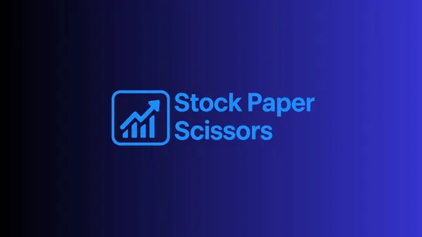 Promotional cover image for Stock Paper Scissors, a lifetime-access ICT futures trading community.